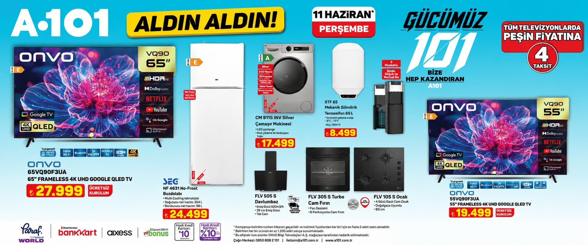 A101 11 Haziran 2026 Aktüel Ürünler: Yazın En İyi Fırsatları Sizi Bekliyor!