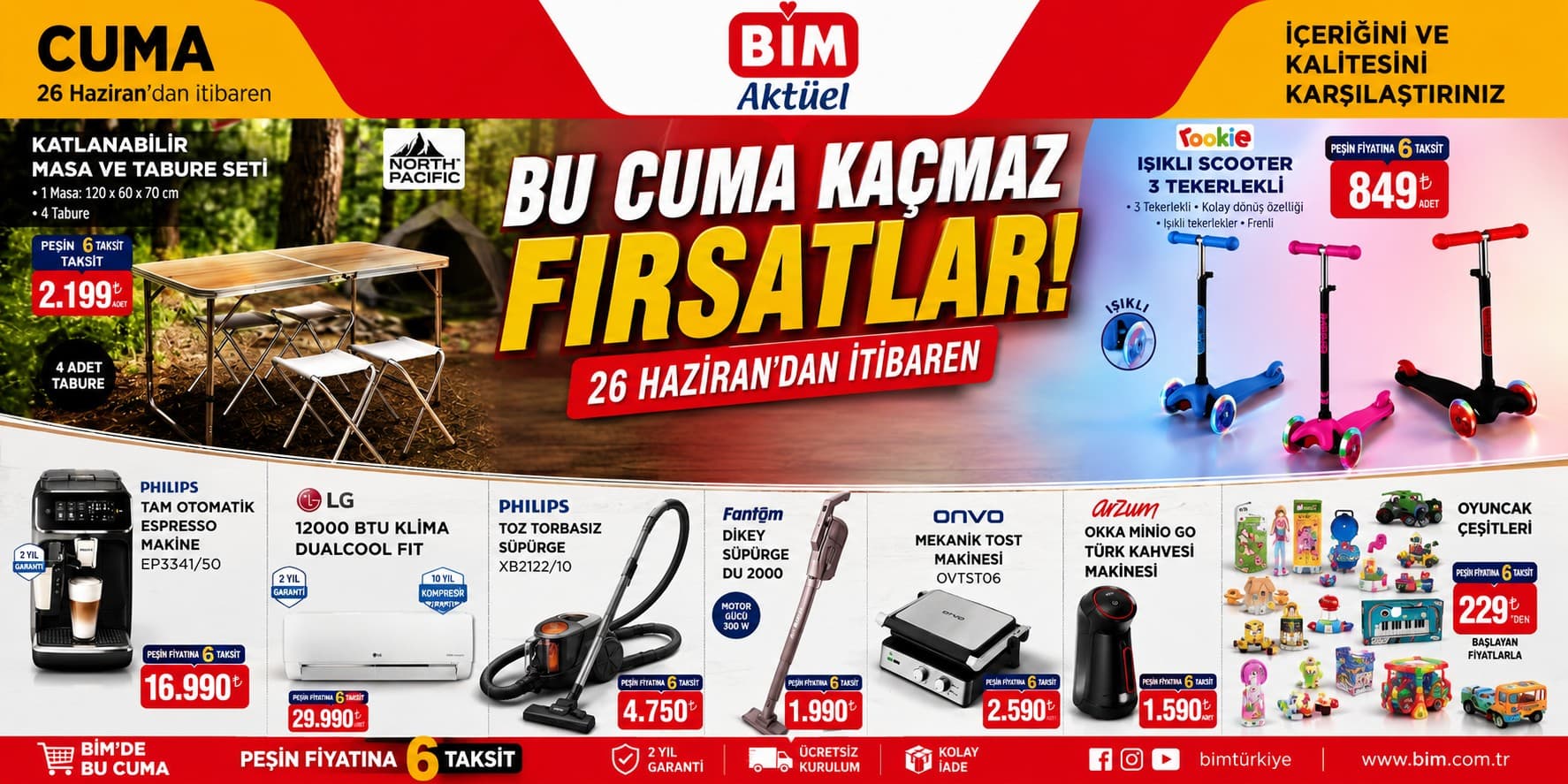BİM'in 26 Haziran 2026 İndirim Festivali: Yazın Keyfini Çıkarın!