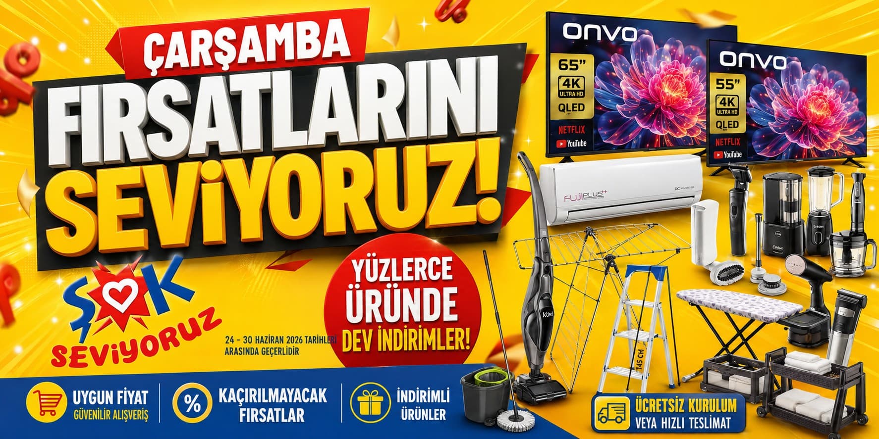 Şok Market 24-30 Haziran 2026 Kataloğu: Yaza Özel İndirimlere Hazır Mısınız?